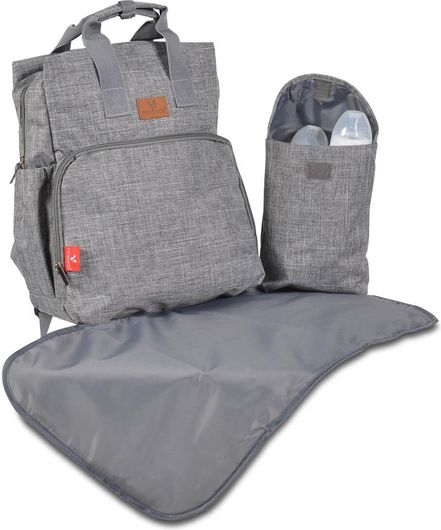 Τσάντα Μαμάς Cangaroo Lydia 3800146265625 Γκρι