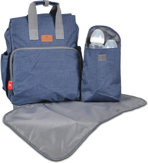 Τσάντα Μαμάς Cangaroo Lydia 3800146265656 Denim