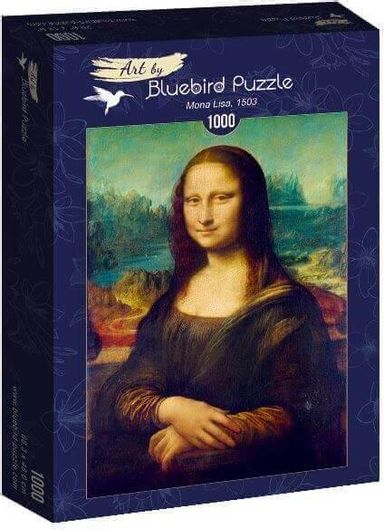 Puzzle Leonardo Da Vinci Mona Lisa 1503 2D 1000 Κομμάτια