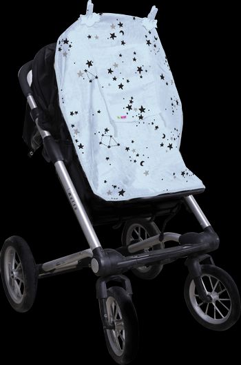 Ηλιοπροστασία UV Minene Bamboo Blue 18106003120OS για Καρότσι