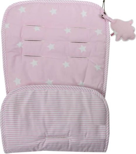 Κάλυμμα Minene Αστεράκια MN21049 Ροζ