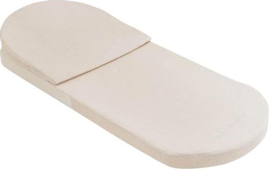 Στρώμα και Μαξιλάρι για Πορτ Μπεμπέ Kikka Boo 31107010010 80x35εκ από Βελούδινο Βαμβάκι Μπεζ