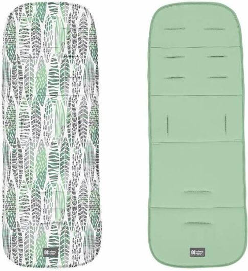 Kikka Boo Κάλυμμα Καροτσιού - Leaves Mint (31108040086)