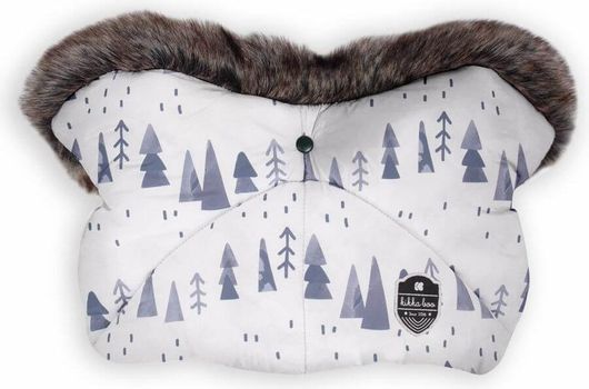 Kikkaboo Γάντια Καροτσιού Shiny Nylon Snow Forest (31108040089)