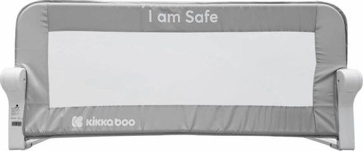 Kikkaboo Προστατευτική Μπάρα Κρεβατιού I am safe Grey 150 cm (31003050010)