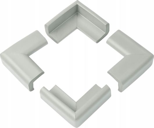 Προστατευτικό Γωνιών Babyono Bn949-1 από Αφρώδες Υλικό Γκρι