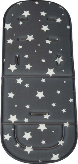 Bebestars Στρώμα καροτσιού Stars Dark Grey (208-187)