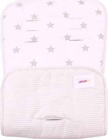 Minene Κάλυμμα Μπεζ Αστεράκια Ριγέ (MN21035)