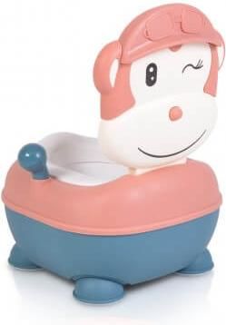 Cangaroo Γιο Γιο- Τουαλέτα Με Κάθισμα Και Καπάκι Mono Pink (108652)