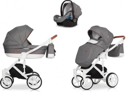 Riko Καρότσι 3 Σε 1 Naturo Anthracite-04 (naturo-04)