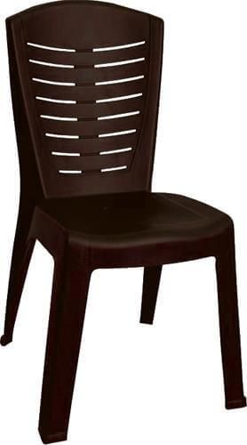 Καρέκλα Εξωτερικού Χώρου Πλαστική Et Plast Κλεοπάτρα 50x53x89cm Καφέ