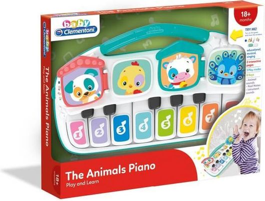 Πιάνο The Animals για 1.5+ Ετών Clementoni 1000-17334