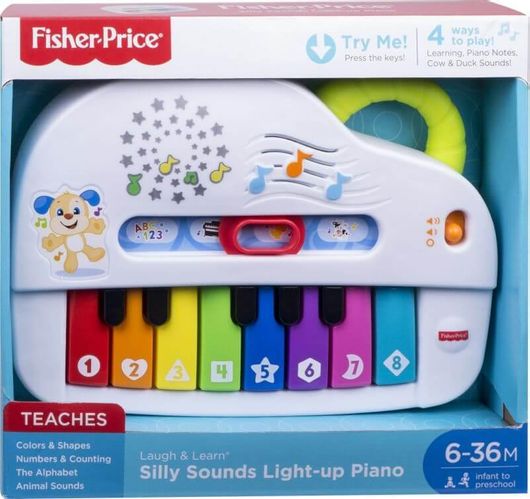 Εκπαιδευτικό Πιάνο Fisher Price GFV21 Laugh & Learn με Φώτα & Ήχους