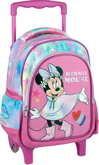 Σχολική Τσάντα Νηπίου Gim Τρόλεϊ Minnie Mouse Ροζ
