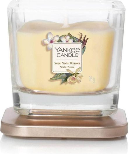 Αρωματικό Κερί Yankee Candle σε Βάζο Sweet Nectar Blossom 3 Φυτίλια 96gr