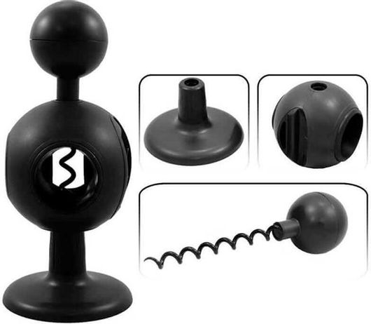 Τιρμπουσόν 8 σε 1 GL-31969 για Όλα τα Μπουκάλια & Πώματα Μαύρο