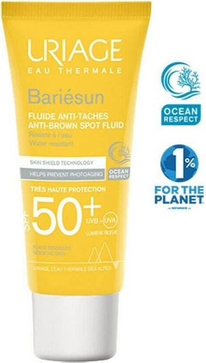 Αντηλιακή Λοσιόν Προσώπου Uriage Bariesun Anti Brown Spot Fluid SPF50 40ml