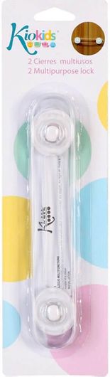 Προστατευτικά για Ντουλάπια & Συρτάρια Kiokids 2 Τεμάχια Λευκό