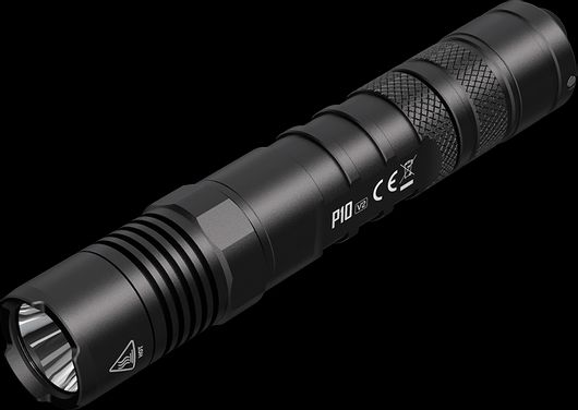 Φακός LED Nitecore Precise P10V2 6952506405916 Αδιάβροχος Επαναφορτιζόμενος Μαύρος