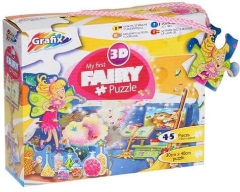 Παιδικό Παζλ Fairy Town 45 κομμάτια Grafix 46951