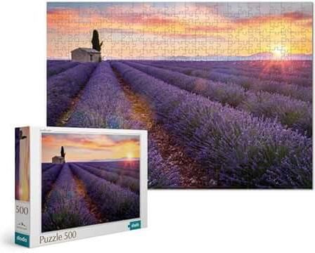Puzzle Valensole Plateau Γαλλία 2D 500 Κομμάτια