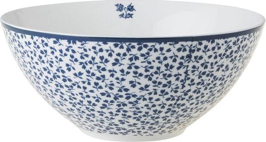Σαλατιέρα Laura Ashley Floris Πορσελάνη Μπλε 16x16cm 178253