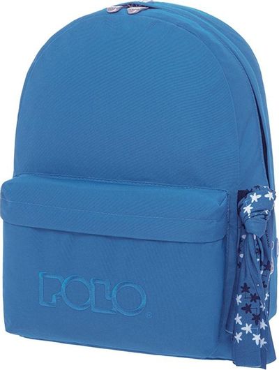 Σχολική Τσάντα Γυμνασίου / Λυκείου Πλάτης Polo Original 2021 600D Μπλε 