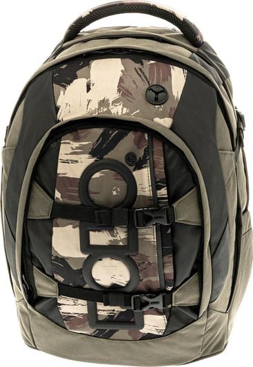 Σχολική Τσάντα Γυμνασίου / Λυκείου Πλάτης Polo Cryptic Khaki Military 