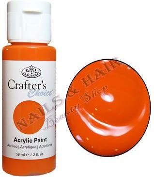 Ακρυλικό Χρώμα Νυχιών One Stroke 2980 Orange 59ml