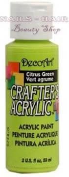 Ακρυλικό Χρώμα Νυχιών One Stroke 3109 Citrus Green 59ml