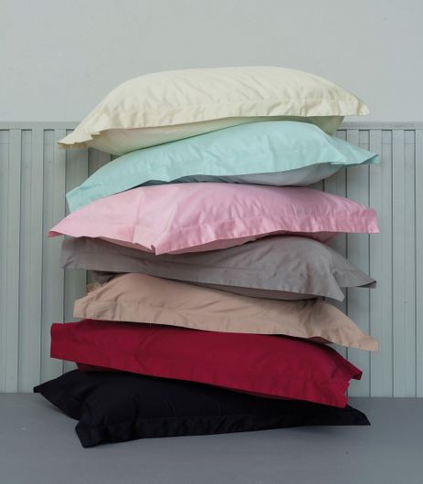 Σετ Μαξιλαροθήκες Palamaiki Luxe Sateen Oxford 50x70cm Κοκκινο