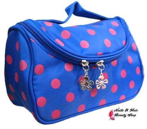 Νεσεσέρ Καλλυντικών Πουά 6080 Μπλε