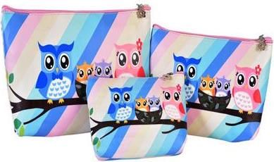 Σετ Νεσεσέρ Κουκουβάγιες Μικρό, μεσαίο & μεγάλο 6820 3τμχ