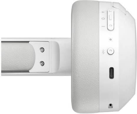 Headphones Edifier W820NB Ασύρματα Over Ear με 49 ώρες Λειτουργίας Λευκό