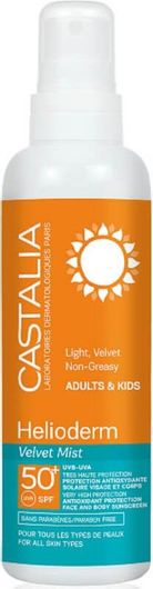 Αντηλιακό Προσώπου & Σώματος Castalia Helioderm Velvet Mist SPF50 No Perfume 300ml