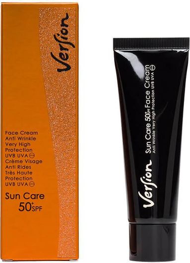 Αντηλιακό Προσώπου Version Sun Care Anti-Wrinkle Face Cream SPF50 50ml