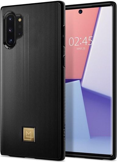 Θήκη Κινητου Spigen La Manon Back Cover για Samsung Galaxy Note 10 Μαύρο