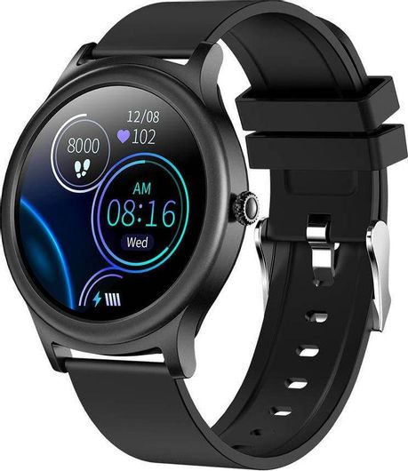 Smartwatch Colmi V31 1.28" Silicone Strap Black