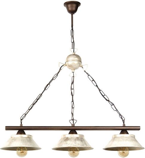 ARlight GA 293 Κρεμαστό Φωτιστικό Μπρούτζινο Ράγα με Ντουί E27 76x76x76εκ.