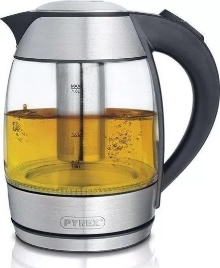 Pyrex SB-450 Luxx Βραστήρας 1.8lt 2200W Ασημί