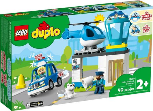 Lego Duplo Police Station Helicopter για 2+ Ετών #10959