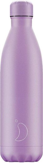 Μπουκάλι Θερμός Chilly's All Pastel 0.5lt Inox Μοβ