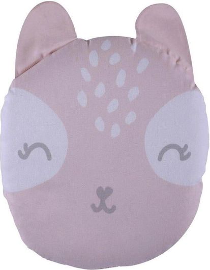 Διακοσμητικό Μαξιλάρι Κούνιας Nef-Nef Lovely Fox 30x30cm Ροζ