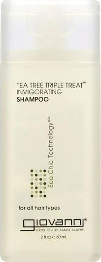 Giovanni Tea Tree Triple Treat Invigorating Σαμπουάν κατά της Πιτυρίδας για Όλους τους Τύπους Μαλλιών 60ml