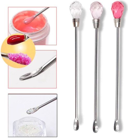 Κουταλάκι για Σκάλισμα & Τοποθέτηση Gel & Acrygel 1396