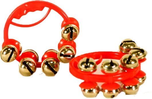 Μουσικό Παιχνίδι SP Souliotis Κουδούνια Καρπού Σετ 2τμχ Κόκκινο