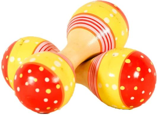 Μουσικό Παιχνίδι SP Souliotis Διπλή Μαράκα Σετ 2τμχ