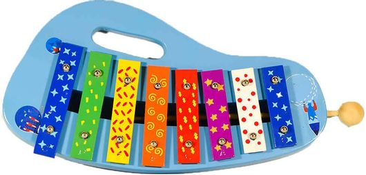 Μουσικό Παιχνίδι SP Souliotis Μεταλλόφωνο Ξύλινο 30cm Γαλάζιο