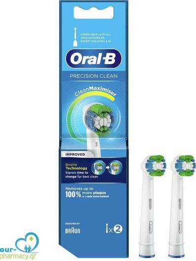 Oral-B Pro Precision Clean Ανταλλακτικές Κεφαλές για Ηλεκτρική Οδοντόβουρτσα 2τμχ