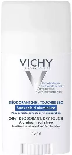 Vichy Dry Touch Αποσμητικό 24h σε Roll-On χωρίς Αλουμίνιο 50ml